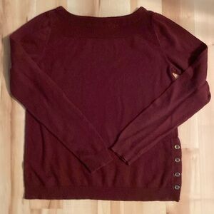 Burgundy Sweater